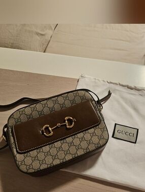 ✨LIKE NEW✨🤎 Brown Horsebit Crossbody Bag 🤎 EUC